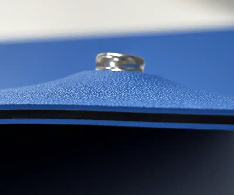3-Layer Conductive Center ESD Matting Close Up of Layers