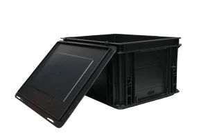 Conductive Euro Container Lidded - Bondline Electronics Ltd