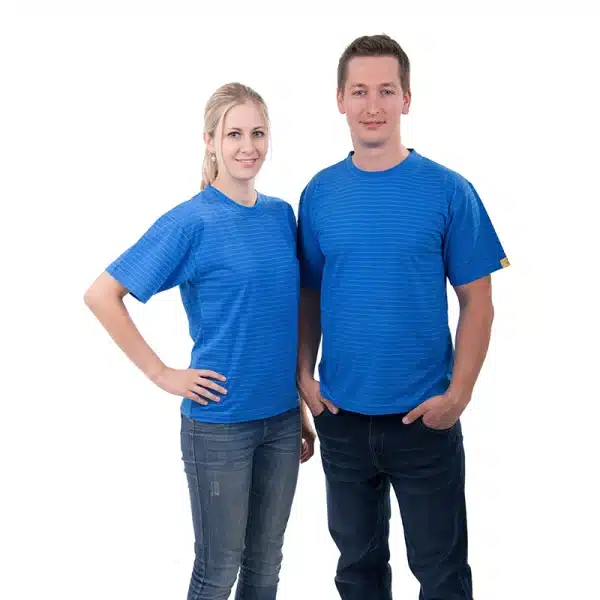 KSTB Blue ESD T-Shirt from Bondline Electronics Ltd