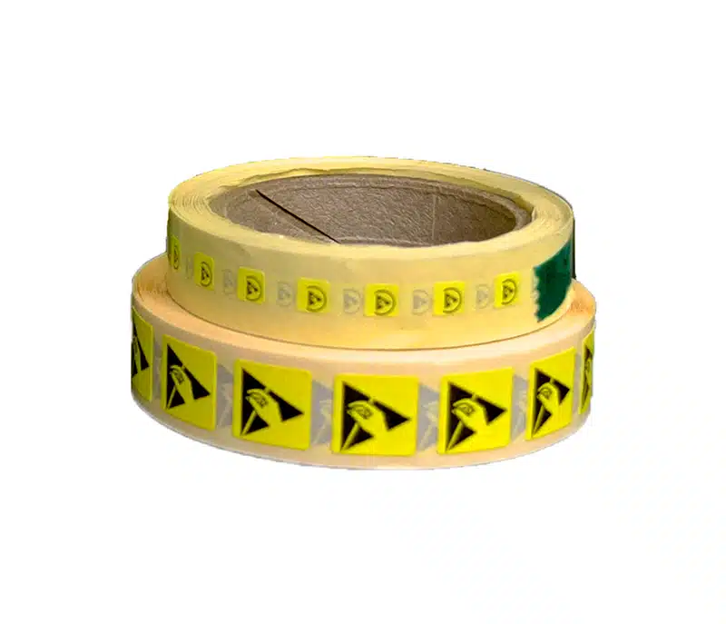 L005 and L009 Small ESD Warning Labels - Bondline Electronics Ltd