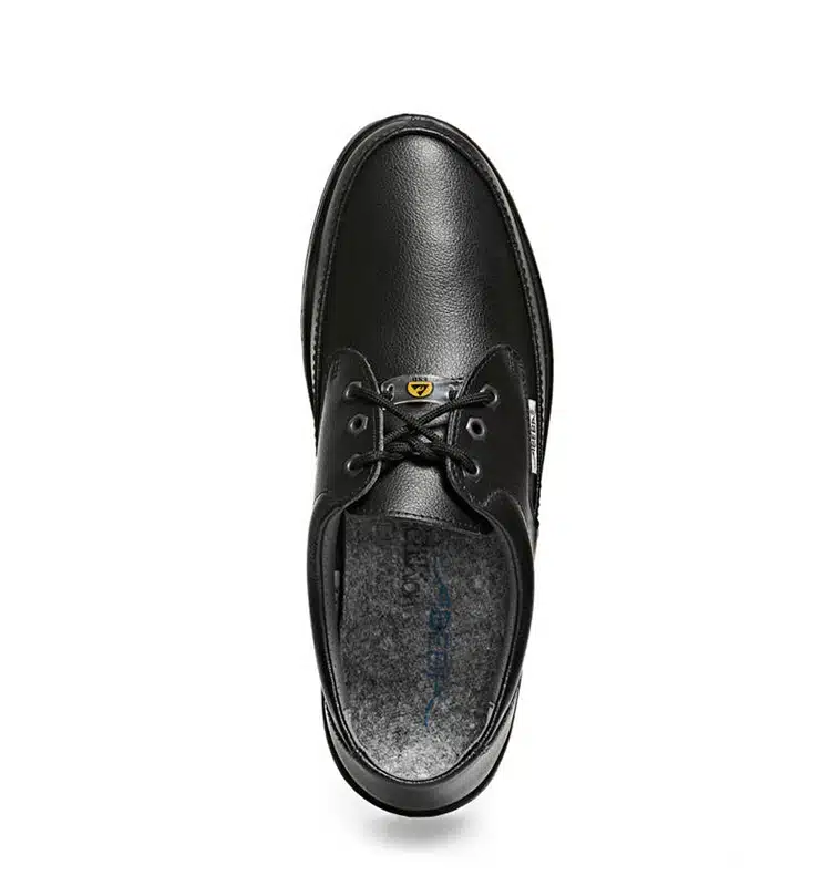 ESD Black Lace-Up Shoe 32610 - Bondline