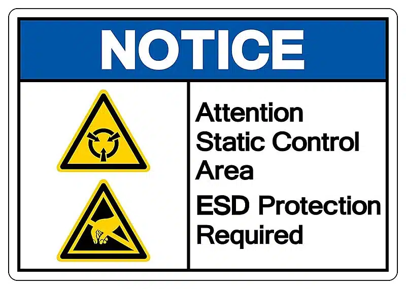 ESD Notice - Bondline