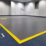 Interlocking ESD Floor Installation