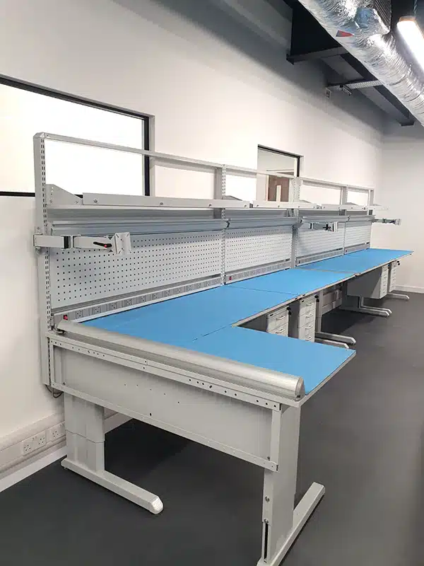 The Fujikura Group ESD workbench installation completed by Bondline Electronics Ltd