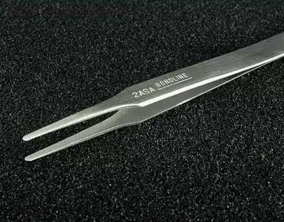 Rounded Thin Tip Tweezer B2ASA (120mm long)