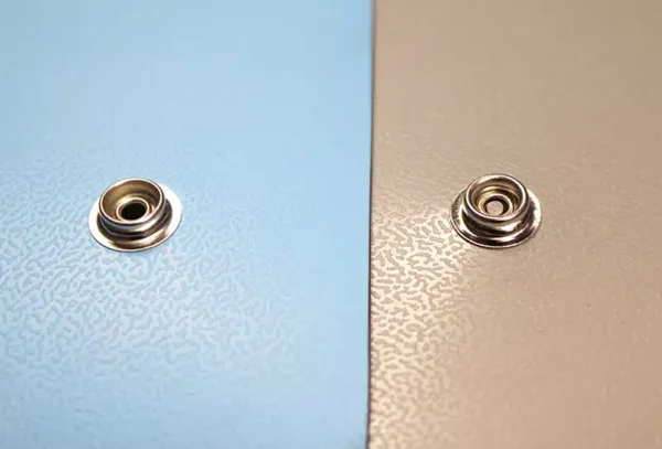 close up of easy clean esd bench mat material - Bondline