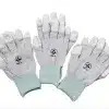 ESD Coated Tip Gloves with Elastic Wrist - Image 4