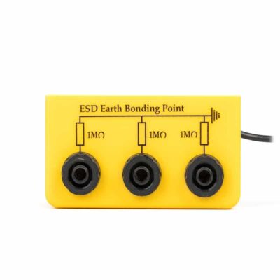 LSBSB (3 x shrouded safety banana sockets, 1 meg-ohm resistor)