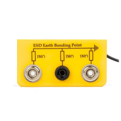 LSB210 (2 x 10mm studs, 1 x banana socket, 1 meg-ohm resistor)