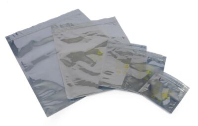 reclosable static shielding bag - bondline
