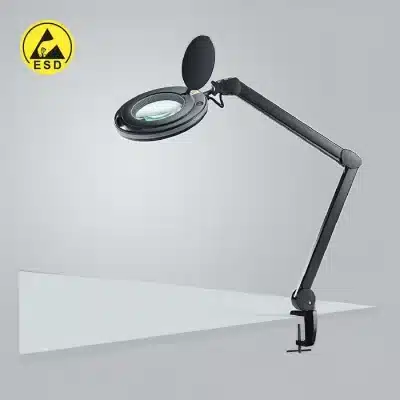 ESD LED Magnifying Lamp - Long Reach
