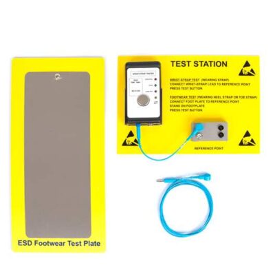 ESD Footwear / Wrist Strap Test Station