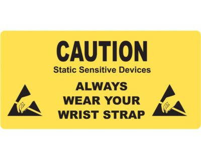ESD Caution Sign (S315WS)
