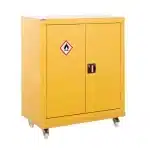 kscz109046myxx - Mobile Hazardous Cupboard - H.1040 W.900 D.460mm